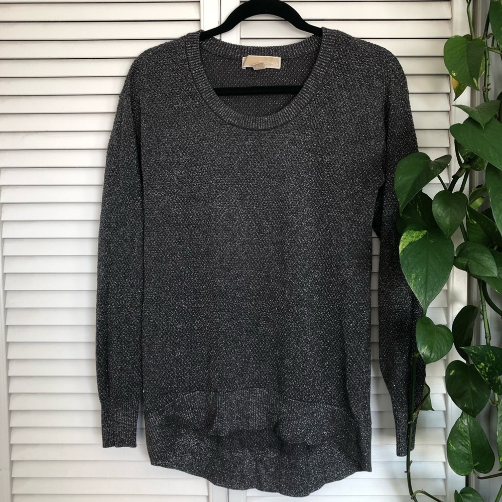 MICHAEL Michael Kors sparkle sweater, size S
